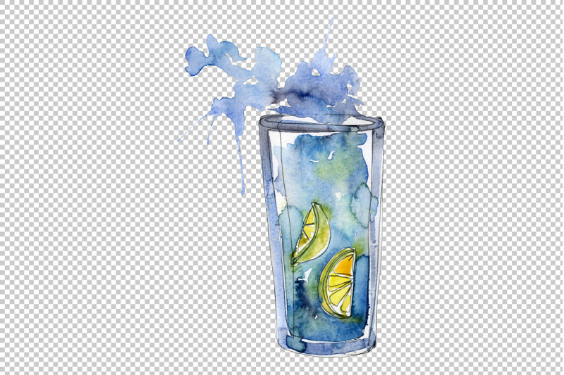 gin-drinks-watercolor-png