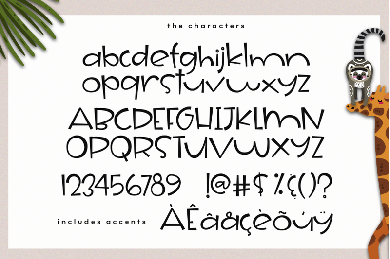 the-jungle-a-fun-handwritten-font