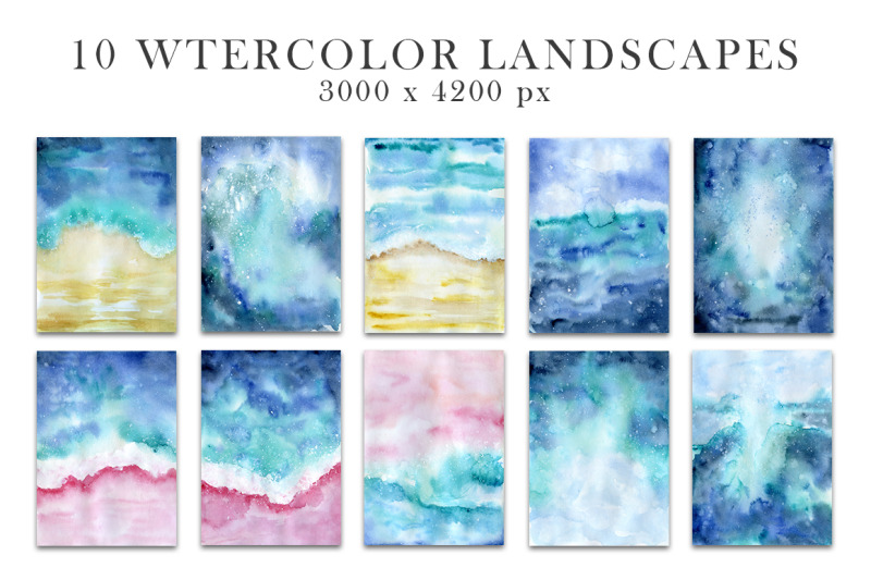 ocean-watercolor-collection