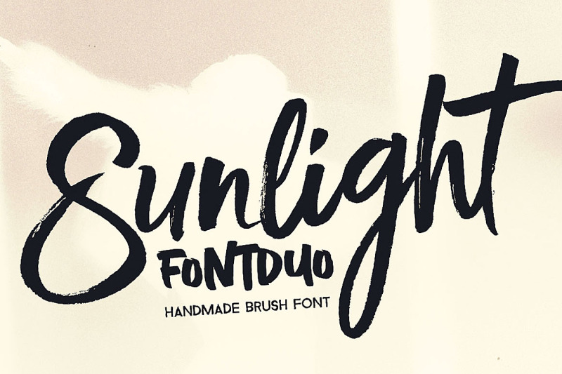 sunlight-brush-font-duo
