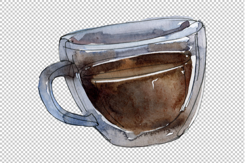 drinks-coffee-watercolor-png