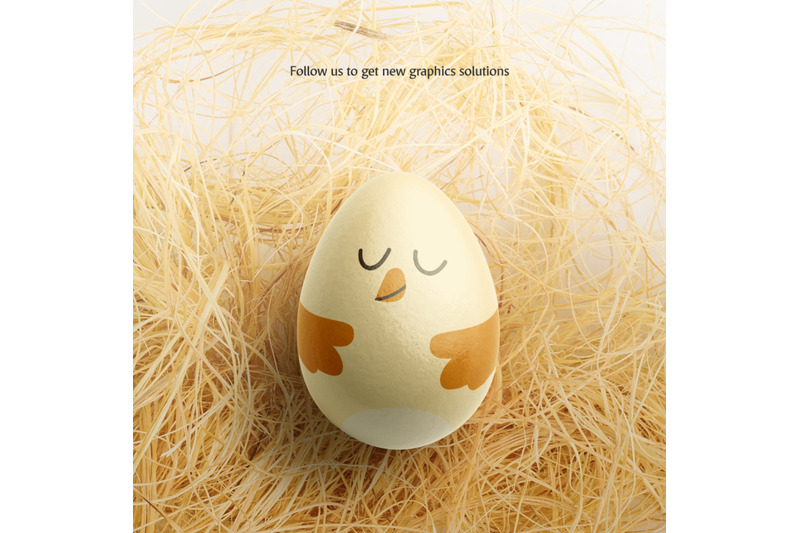 Download Easter Egg Mockup By rebrandy | TheHungryJPEG.com