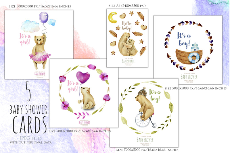 my-dear-bears-watercolor-clipart