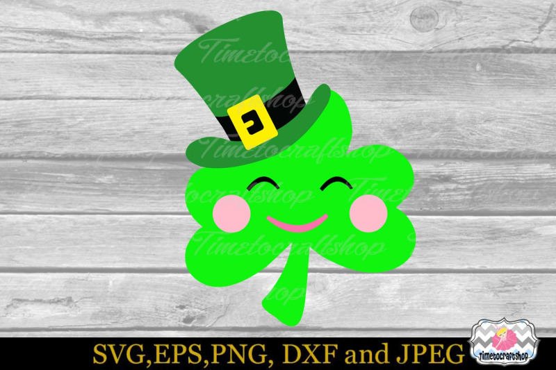 svg-dxf-eps-amp-png-st-patrick-039-s-day-shamrock-clover
