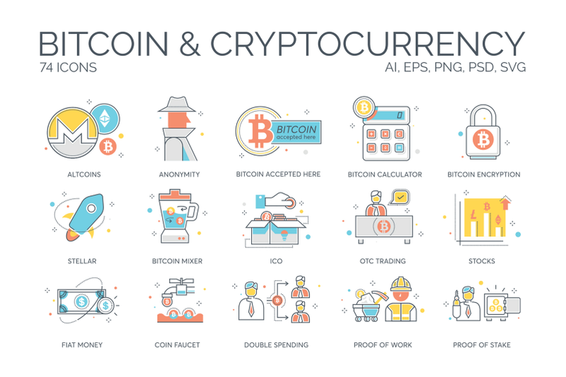 74-bitcoin-amp-cryptocurrency-icons