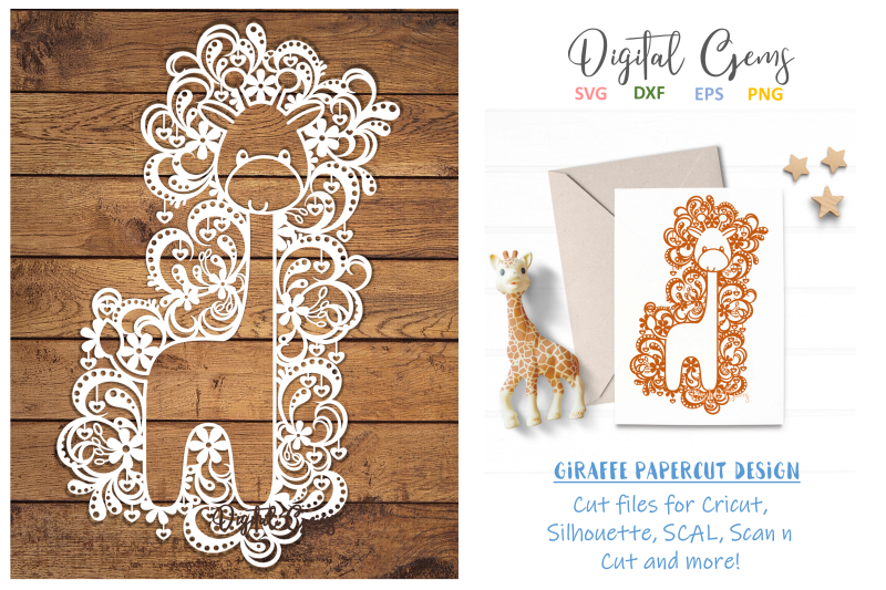 giraffe-papercut-design