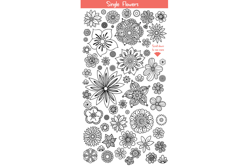 floral-doodles-collection