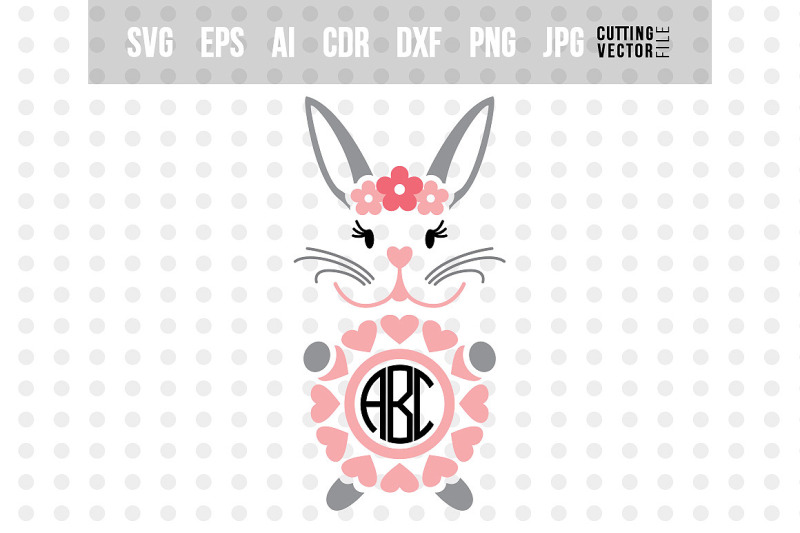 rabbit-monogram-svg-cut-file-for-crafters