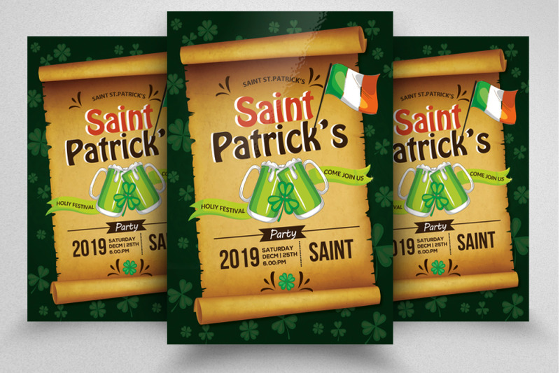 saint-patrick-day-flyer-template