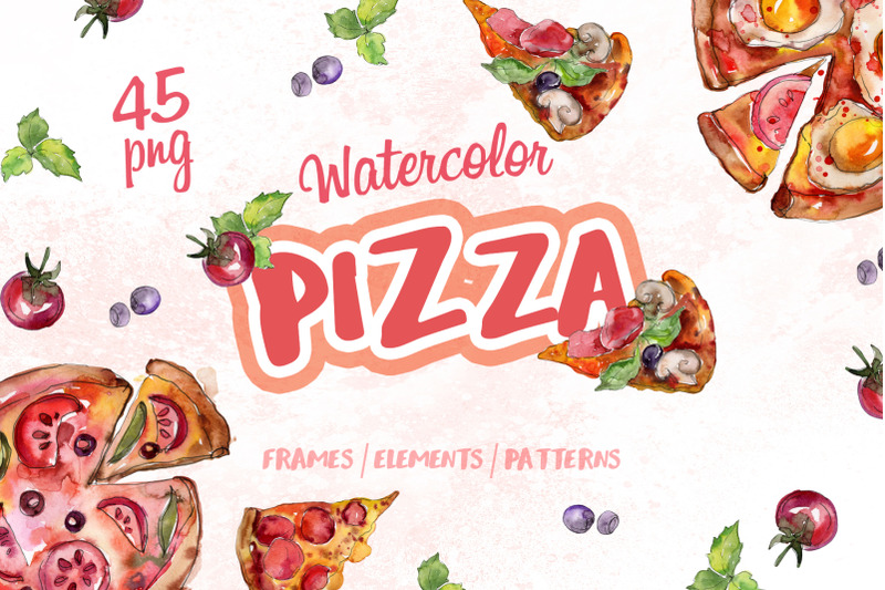 pizza-watercolor-png