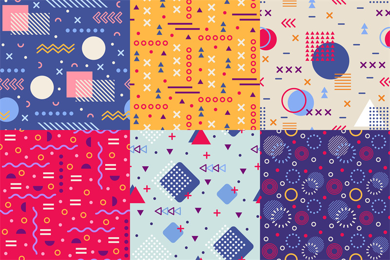 memphis-funky-pattern-retro-90s-abstract-shapes-backgrounds-creative