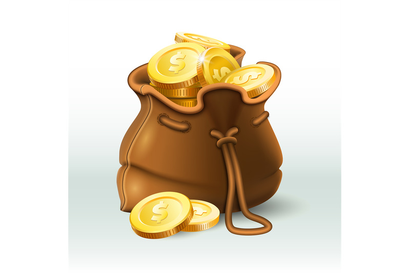 golden-coins-bag-gold-coin-in-old-antique-sack-saving-money-purse-an