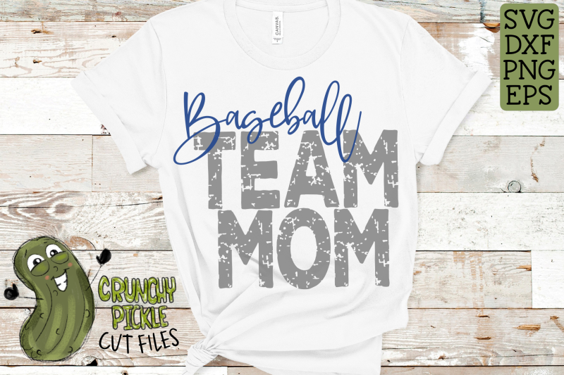 Download Baseball Mom & Bonus Team Mom SVG By Crunchy Pickle ...