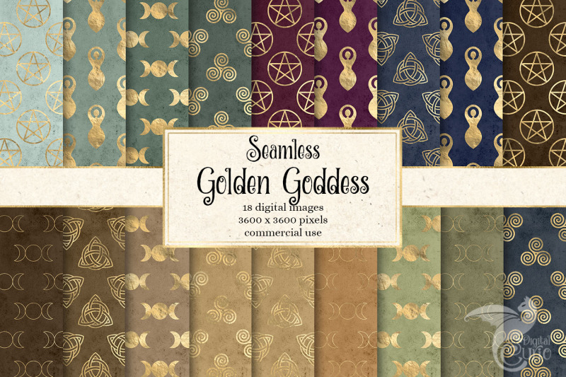 golden-goddess-digital-paper