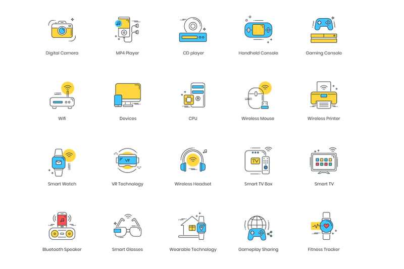88-smart-technology-icons