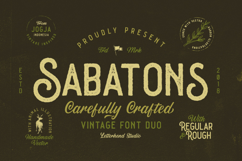 sabatons-vintage-font-duo