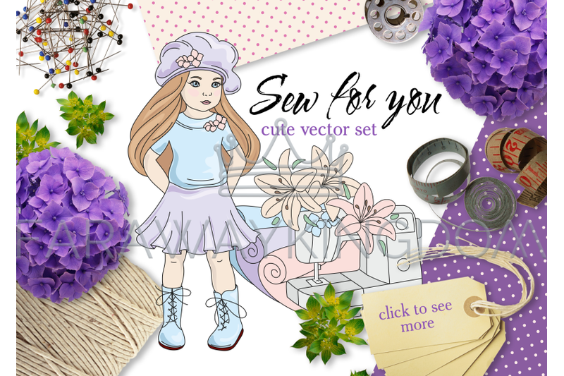 sew-for-you-sewing-cartoon-clipart-vector-illustration-set