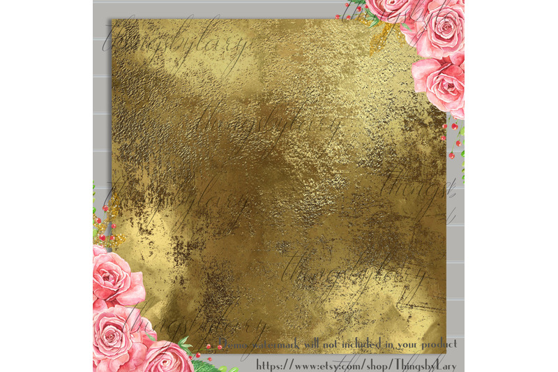 16-distressed-metallic-gold-foil-and-black-digital-papers