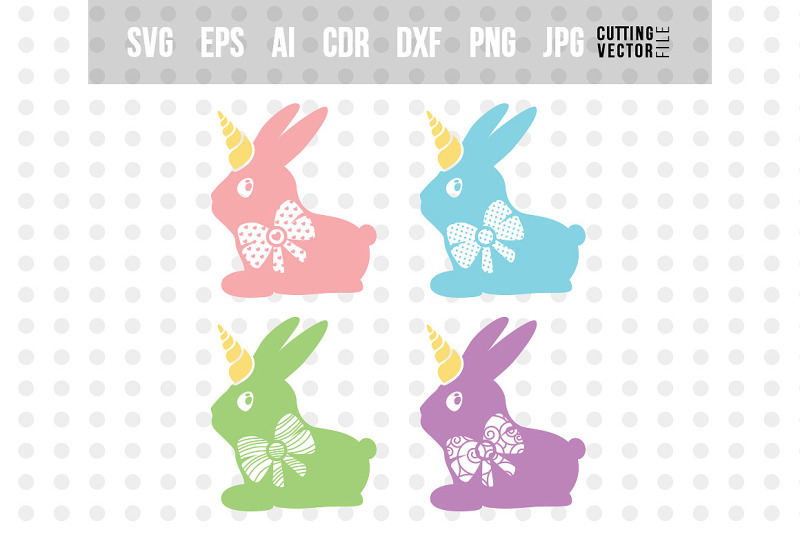 Download Bunny Unicorn SVG - Bundle By CraftArtShop | TheHungryJPEG.com