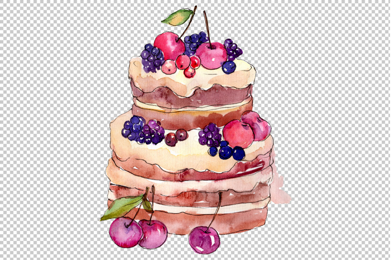 dessert-michel-watercolor-png
