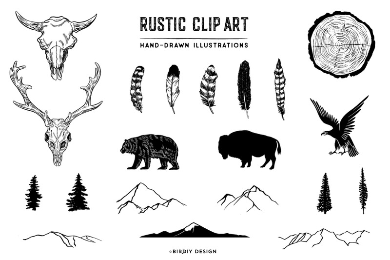 rustic-clip-art-volume-4