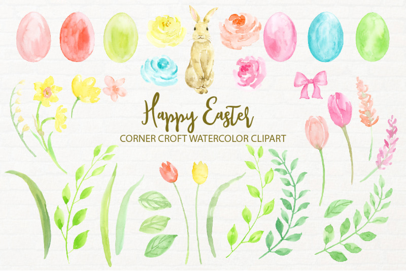 watercolor-clipart-happy-easter
