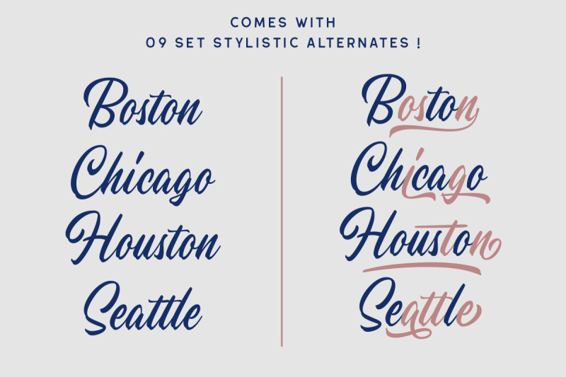 Hillstown Font Collection Extra By Letterhend Thehungryjpeg Com