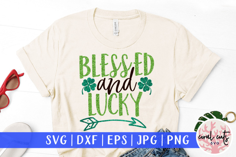 blessed-and-lucky-st-patrick-039-s-day-svg-eps-dxf-png