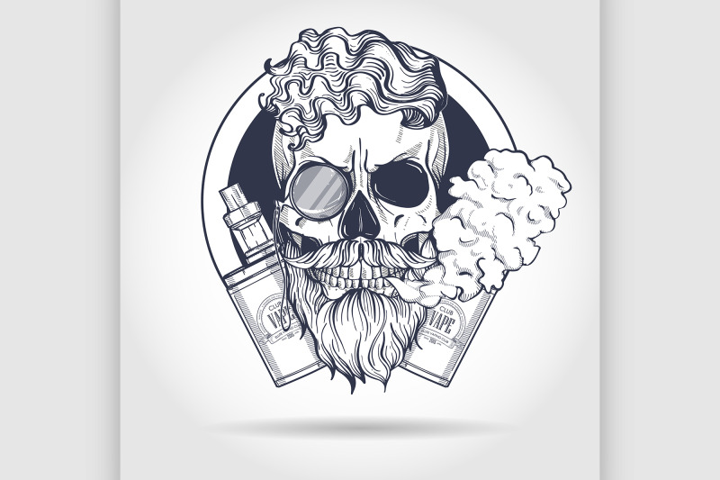 color-hipster-skull