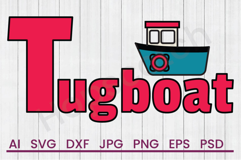 tugboat-svg-file-dxf-file