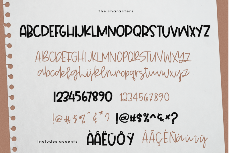Wild One Handwritten Print Script Font Duo By Ka Designs Thehungryjpeg Com