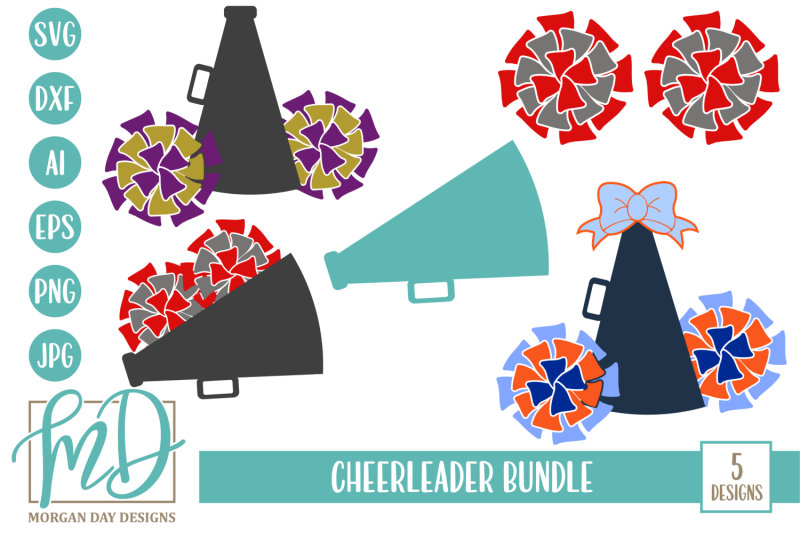 cheerleader-svg-bundle