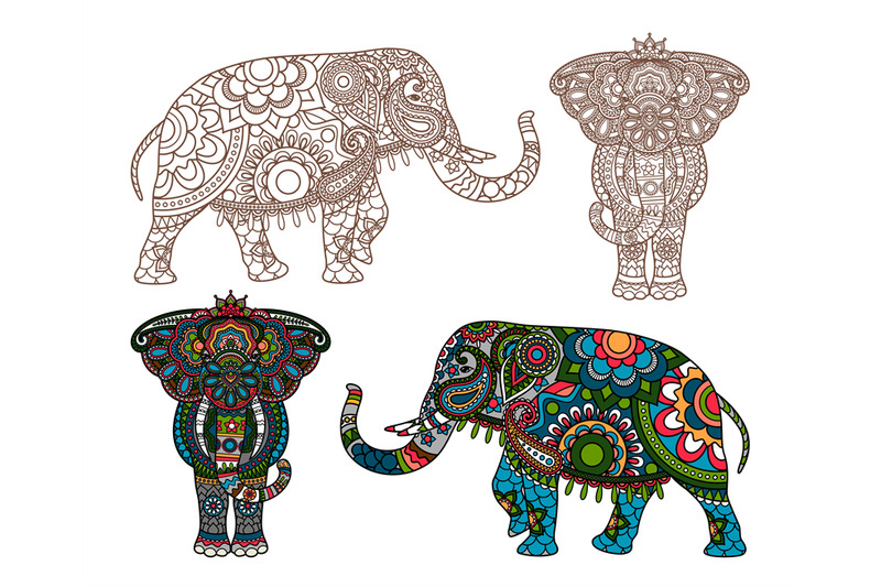 Free Free 155 Indian Elephant Svg SVG PNG EPS DXF File