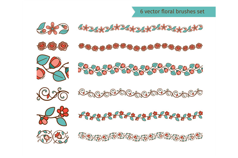 vector-floral-pattern-brushes