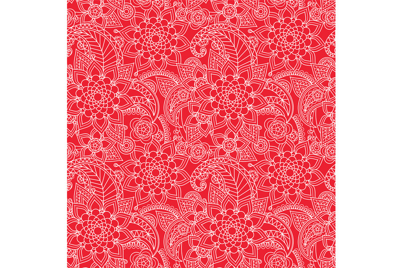 oriental-flowers-pattern