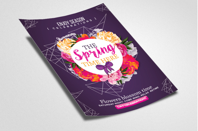 spring-is-coming-flyer-template