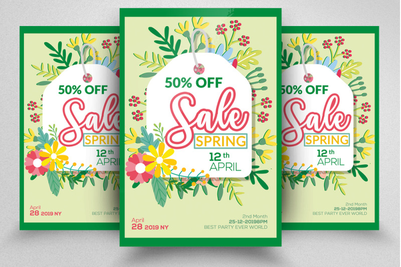 spring-sale-flyer-template