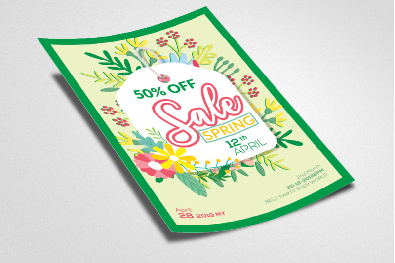 spring-sale-flyer-template