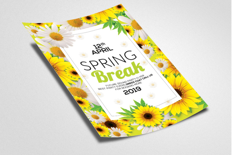 spring-break-flyer-template