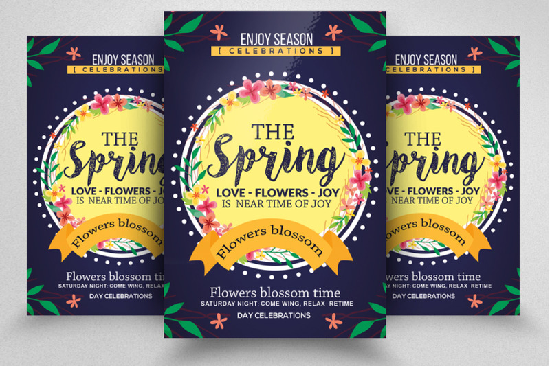 4-spring-flyers-bundle