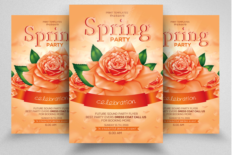 4-spring-flyers-bundle