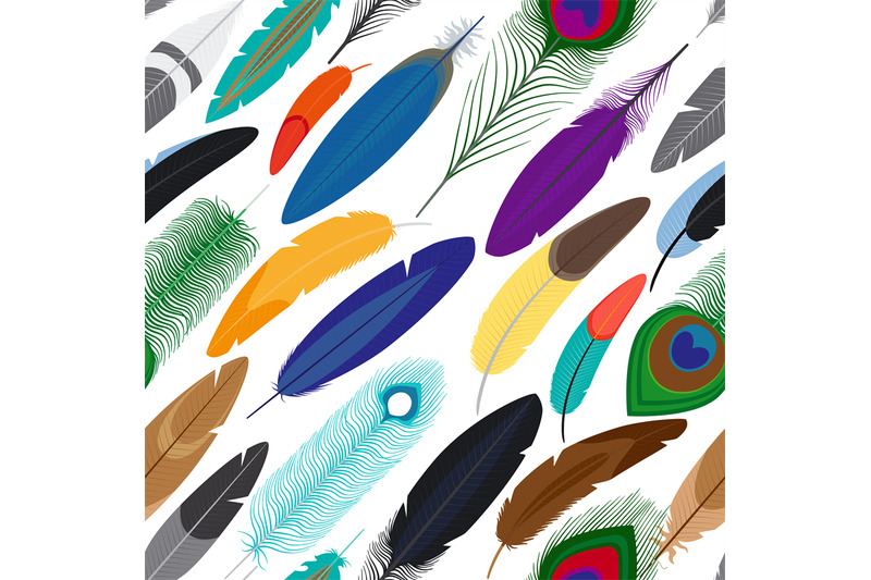 feathers-seamless-background