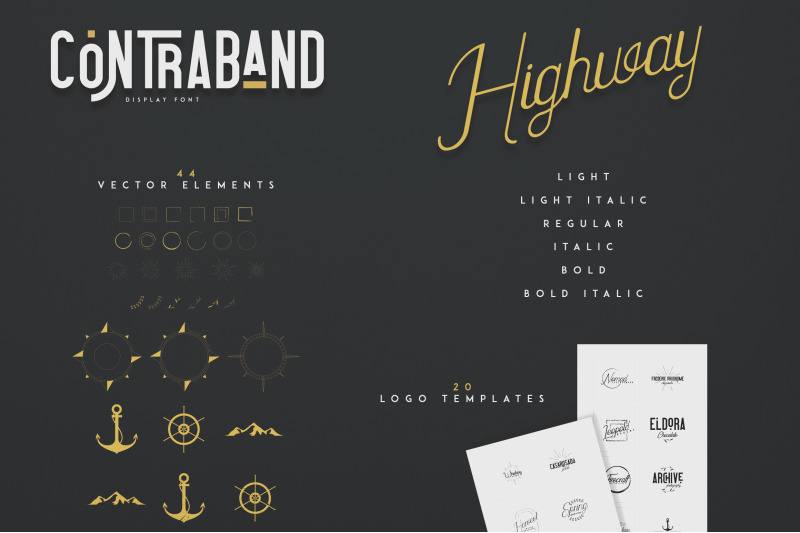 highway-contraband-font-duo-more