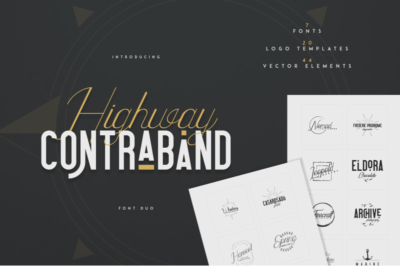 highway-contraband-font-duo-more