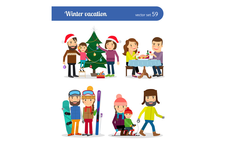 winter-vacation-people