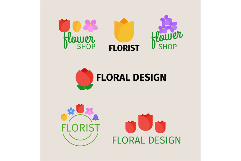 floral-and-gardening-logos