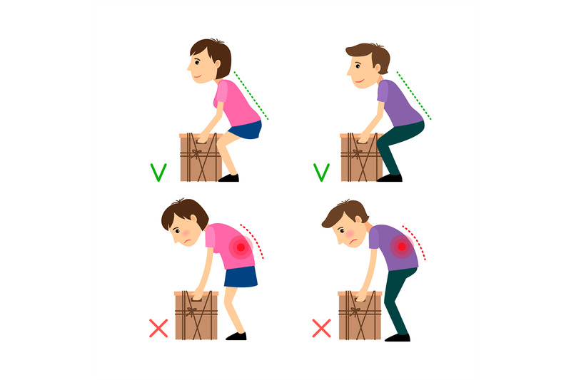 incorrect-and-correct-posture-while-weight-lifting