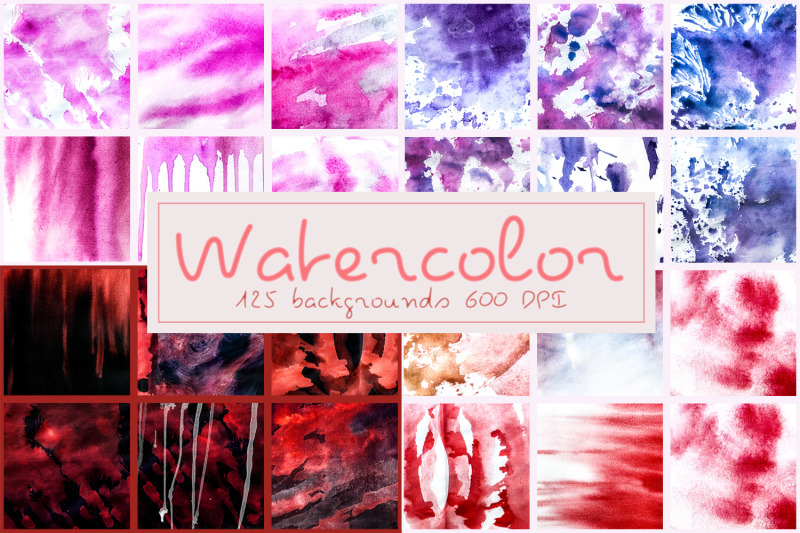 125-watercolor-backgrounds-textures-overlays