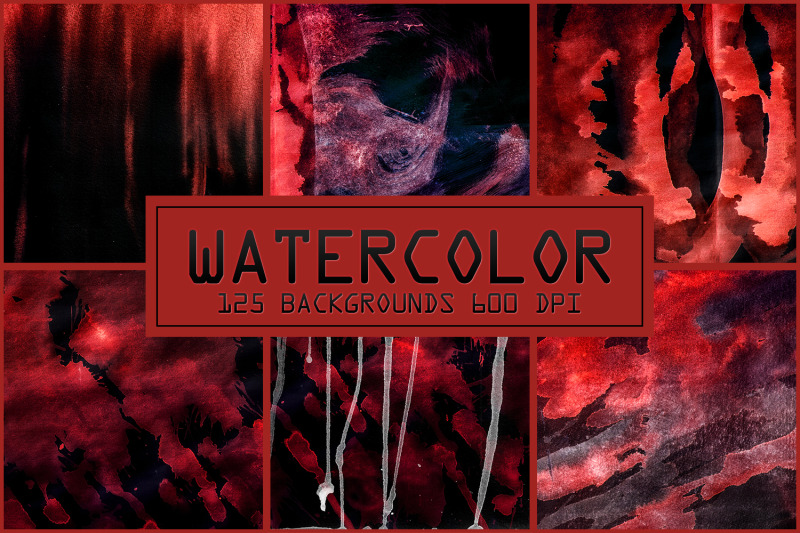 125-watercolor-backgrounds-textures-overlays
