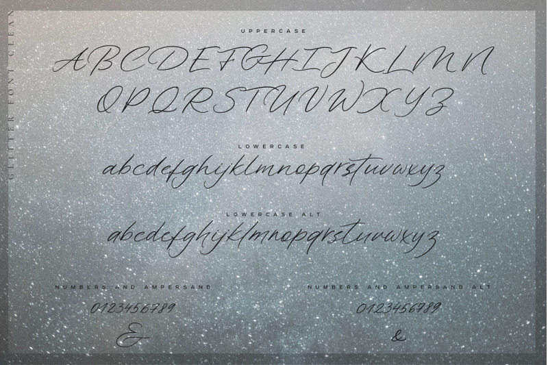 Glitter Handwritten Font By Anmark Thehungryjpeg Com